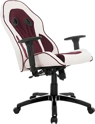 Геймерське крісло GT Racer біле з червоним (X-2645 White/Red) - мініатюра 5