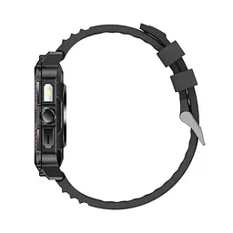 Смарт-годинник W&O X7 Plus 44mm, 300 mAh, IP67 Black (WOX7PBL) - мініатюра 5