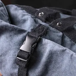 Модний міський рюкзак-мішок унісекс із щільного текстилю. Vintage 34х38х12 см sum0027393 - мініатюра 8
