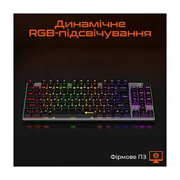 Клавіатура Meetion MK008 Pro USB Type-C Black (MT-MK008Pro-W-RUA) - мініатюра 3