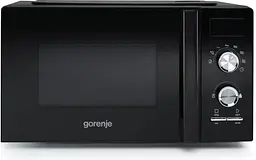 Мікрохвильова піч, 20л, мех. керув., 800Вт, дисплей, чорний Gorenje kuh0015146 - мініатюра 2