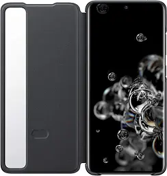 Оригінальний чохол-книжка S-View Clear View Cover для Samsung Galaxy S20 Ultra 5G Чорний EF-ZG988CBEGRU - мініатюра 6