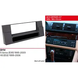 Перехідна рамка BMW 5 Series (E39), X5 (E53) ACV 281020-07 - мініатюра 4