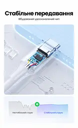 Кабель UGREEN US535 USB-C - USB-C PD 240 Вт 2 м чорно-сірий (90440) - мініатюра 8