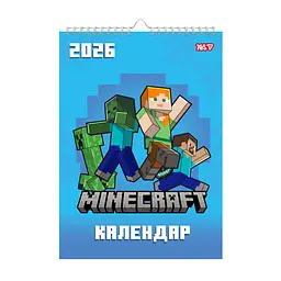 Календар-планер Yes Minecraft настінний на 2026 А3 (270270)