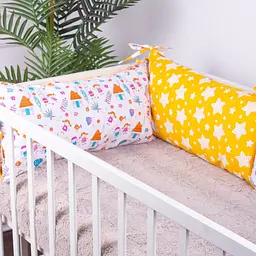 Подушка-борт MirSon Kids Time 18-0002 Sweet Home захисна біла 4 шт. - мініатюра 2