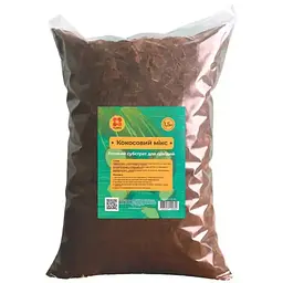 Субстрат для орхідеї TM Flores Кокосовий мікс 3 в 1, 1.5 л (kok-mix-1-5l-FL)