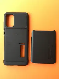 Чохол протиударний із підставкою Spigen Slim Armor ACS00648 для Samsung Galaxy S20 Plus (6.7") Black - мініатюра 5