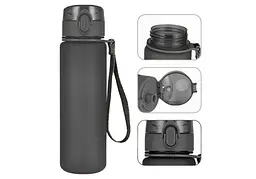 Пляшка для води EasyFit AquaFlow 600 мл чорна (EF-7003-BK) - мініатюра 3