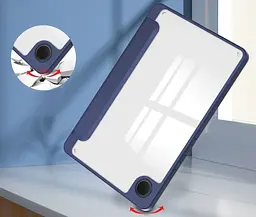 Чохол TPUCristal SlimTPU Spen holder Samsung Galaxy Tab A9 8.7 X110 X115 Синій - мініатюра 4