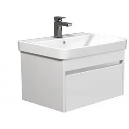 Тумба Мойдодир Prime 60-А з умивальником Vivace 60 підвісна Білий