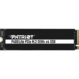 Накопичувач SSD Patriot m.2 NVMe 1TB P400 Lite M.2 2280 PCIe NVMe 4.0 x4 TLC (P400LP1KGM28H)