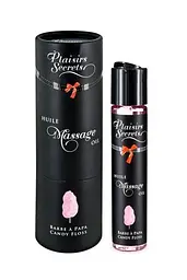 Їстівна масажна олія Plaisirs Secrets Candy Floss зі смаком цукрової вати, 59 мл - мініатюра 2