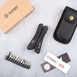 Мультитул Ganzo G201-B Multi Tool Black Edition 22 функцій - мініатюра 10