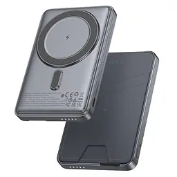 Універсальна мобільна батарея Hoco Q46 Title PD20W 5000mAh сріблястий сірий - мініатюра 3