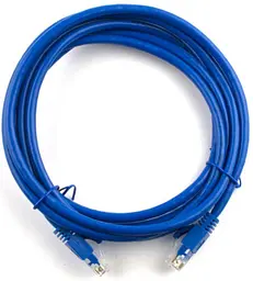 Патч-корд 20м, RJ-45, Cat.5e, CU, мідь, синій Ritar (PCR-CU/20Be / 04301)
