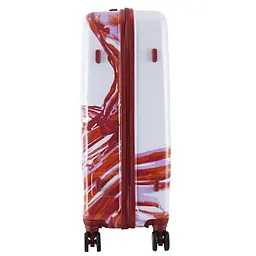 Валіза Semi Line 28" L White/Red Print (T5654-3) - мініатюра 3