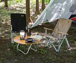 Крісло складане Naturehike Shangye NH19JJ004, алюміній, бежевий - мініатюра 6