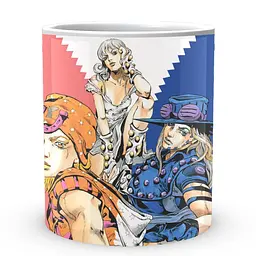 Кухоль GeekLand JoJo's Bizarre Adventure Неймовірні пригоди ДжоДжо:Гонка сталева куля JJSBR 14 330 мл білий - мініатюра 2