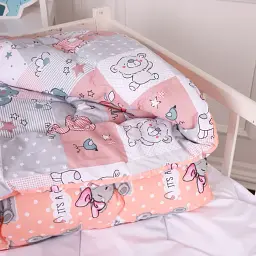 Ковдра MirSon антиалергенна дитяча зима Kids Time 20-0028 Little girl Teddy 110x140 см EcoSilk (2200009663840) - мініатюра 4
