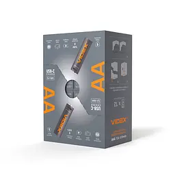 Акумулятор VIDEX Li-ion LIR6C/AA USBC-C 1.5V (захист) 2200mAh 2pcs/Pack VIDEX (29288-000) - мініатюра 3