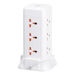 Мережевий фільтр-подовжувач TOWER 9 розеток LED-лампа 3USB + 1PD 4,8 метра Yiwu HP-5-7MF - мініатюра 9