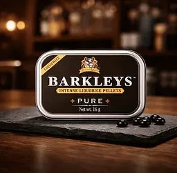 Драже Barkleys Intense Liquorice Pellets Pure 16г - мініатюра 3