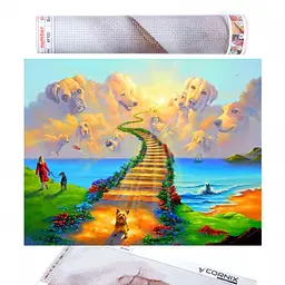 Набір алмазної мозаїки (вишивки) Cornix Art 40 x 30 см AY05 - мініатюра 1