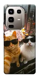 TPU чохол Demsky Cool cats city для Infinix Note 50 Pro 4G