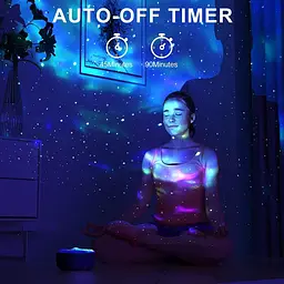 Дитячий проектор Galaxy star Nebula з дистанційним керуванням та таймером - мініатюра 5