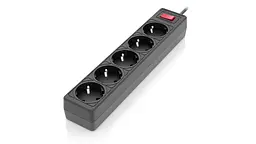 Сетевой фильтр Real-EL RS-Protect 505 5 м Black (EL122300046) - миниатюра 10