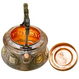 Мідний чайник Вісім Скарбів 1.25л - мініатюра 10
