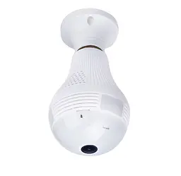 Панорамна IP WiFi камера Smart 3D лампочка з детектором руху та сигналізацією UKC H-302L - мініатюра 4