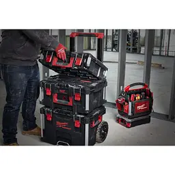 Ящик для інструментів на колесах PACKOUT MILWAUKEE TROLLEY BOX 560x410x650 мм - мініатюра 9