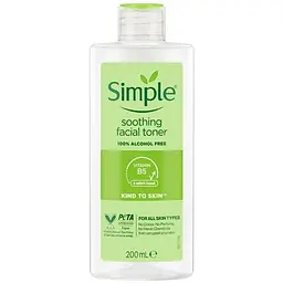 Тонік для обличчя Simple Soothing Facial Toner Заспокійливий 200 мл (5011451103856)