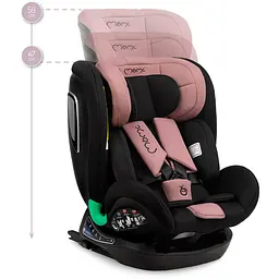 Автокрісло MoMi Urso I-Size 0-36 кг Pink - мініатюра 6