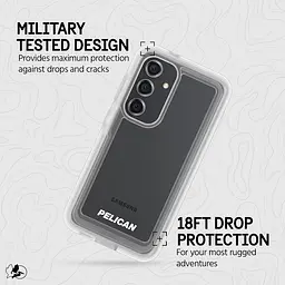 Протиударний чохол з кліпсою Pelican Voyager для Samsung Galaxy S24 Plus/S25 Plus аналог OtterBox Defender - мініатюра 8