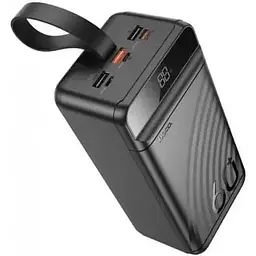 Портативна батарея Hoco J123C 60 000mAh з лампою with LCD and LED lamp 22.5w 6942007612098 - мініатюра 2