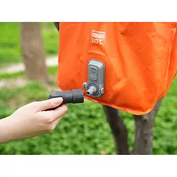 Душ портативний із ємністю та насосом Flextail Tiny Shower Bag, 20л, помаранчевий - мініатюра 5