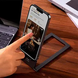 Тримач Baseus Foldable Metal Desktop Holder 6.7-12.9" (LUKP000013) - мініатюра 10