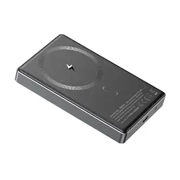 Батарея універсальна Sigma X-power SI10A7QL-MAG grey 10000mAh, Magnetic wireless 15W, PD+QC, 20W max (4827798955116) - мініатюра 5
