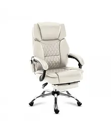 Крісло офісне Markadler Boss 6.0 Beige з масажем - мініатюра 2