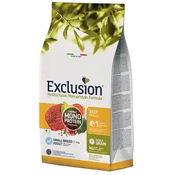 Корм Exclusion Adult Beef Small Breed для дорослих собак дрібних порід з яловичиною 7 кг