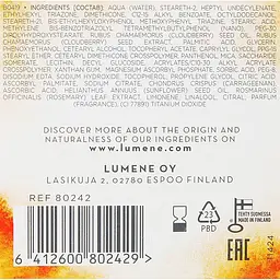 Крем для обличчя Lumene Valo Light Day Cream SPF 15 денний для сяяння шкіри 50 мл - мініатюра 3