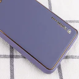 Шкіряний чохол Xshield для Xiaomi Mi 11 Lite Сірий / Lavender Gray - мініатюра 2