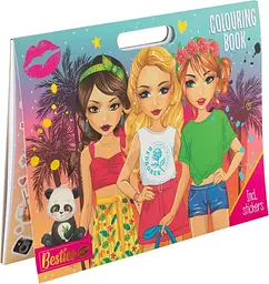 Розмальовка зі стікерами Мега Besties 961023 Різнокольоровий shop (8715427127903)