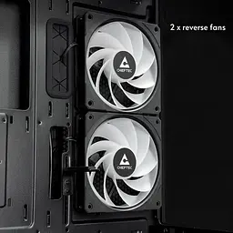 Корпус Chieftec VISTA ARGB без БЖ Black (GT-01B-OP) - мініатюра 9