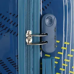 Валіза Semi Line Pattern 24" M Blue (T5652-2) - мініатюра 7