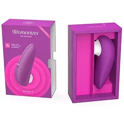 Вакуумний кліторальний стимулятор Womanizer Starlet 3 Violet - мініатюра 5