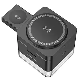 БЗП Borofone BQ34 Square 3in1 15W Black - мініатюра 5